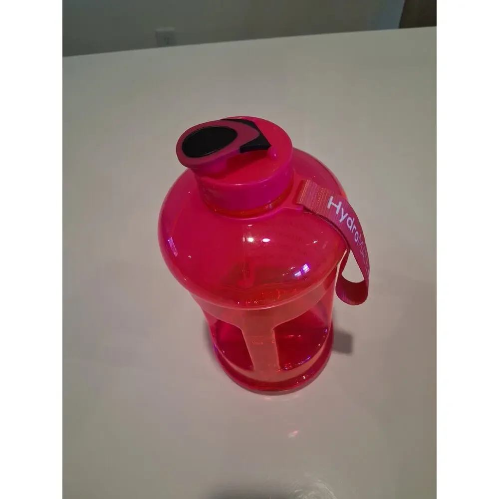 HydroMATE Pink Water Bottle 73 oz 1/2 Gallon New With Tags